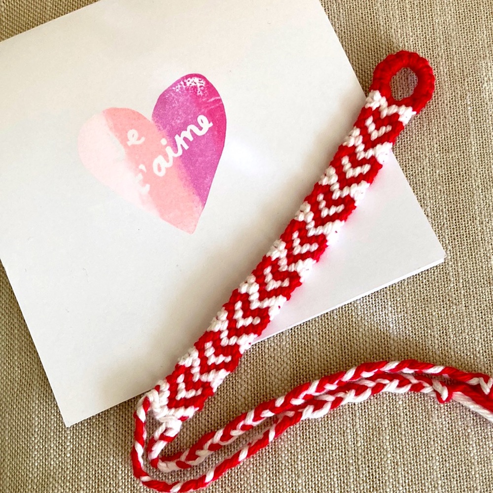 New Super Cute Boho Big Heart Friendship Bracelet